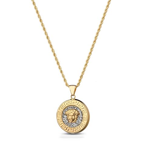 collana versace oro|Versace UNISEX .